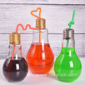 Hot Sale Plastic Juice PET Bottles Bulb Shape